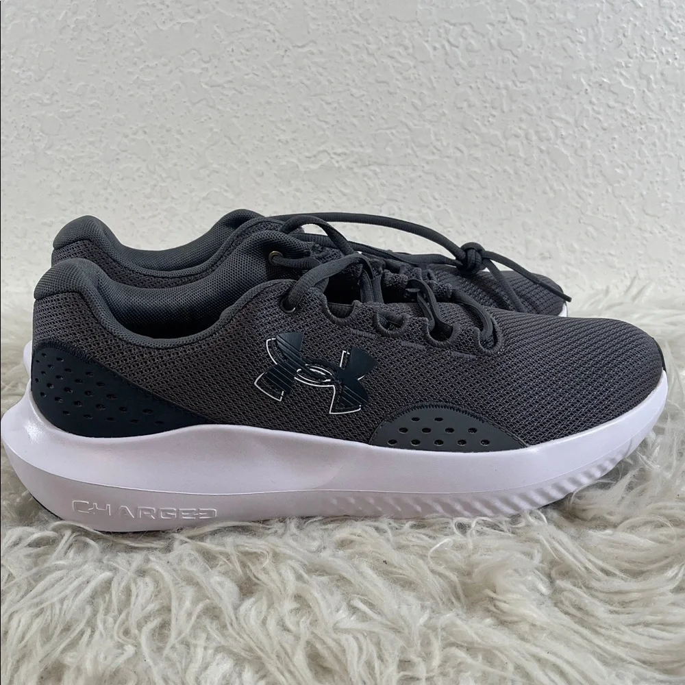 Under Armour Charged Surge 4 'Castlerock Anthracite' Running Shoes Size 11 NEW - Picture 4 of 14